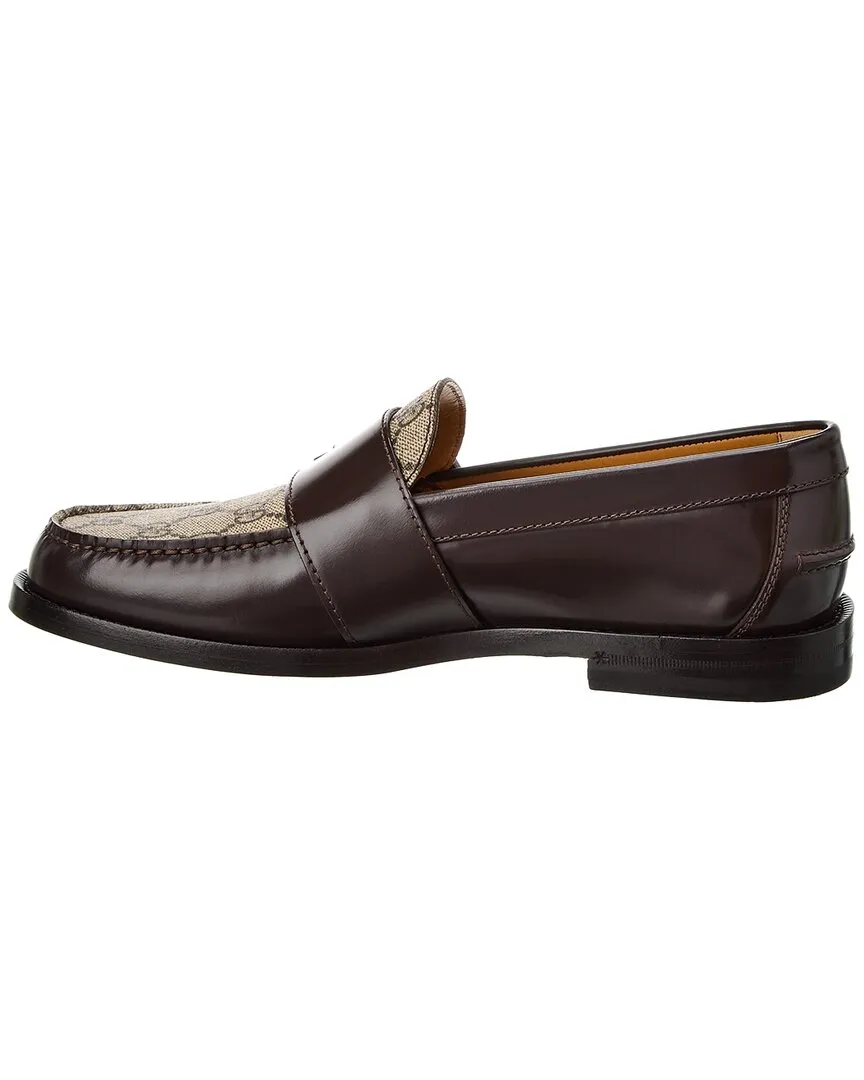 Leather Supreme Flawless & Gucci Best price Gg Buckle Canvas Loafer Gg