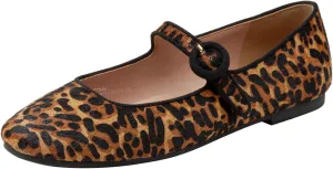 Linea Paolo - Marley - Womens Nappa Leather Or Patent Mary Jane Ballet Flats