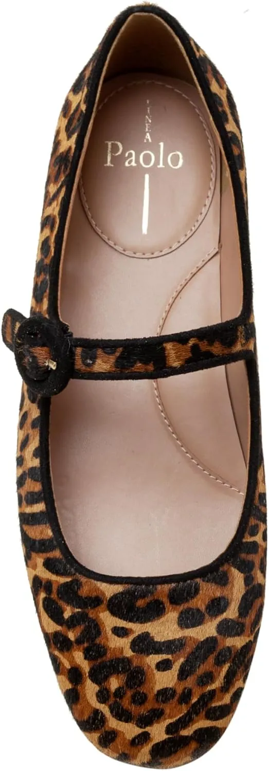 Linea Paolo - Marley - Womens Nappa Leather Or Patent Mary Jane Ballet Flats