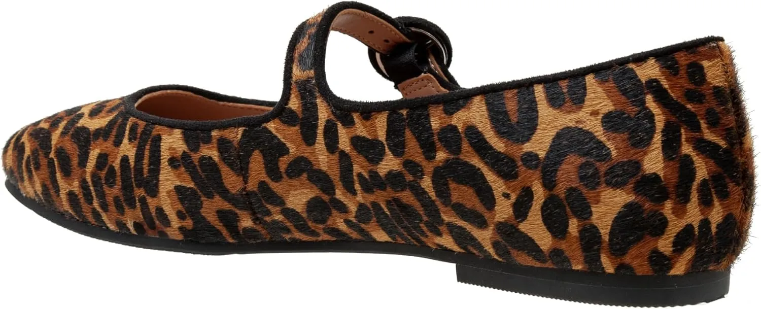 Linea Paolo - Marley - Womens Nappa Leather Or Patent Mary Jane Ballet Flats