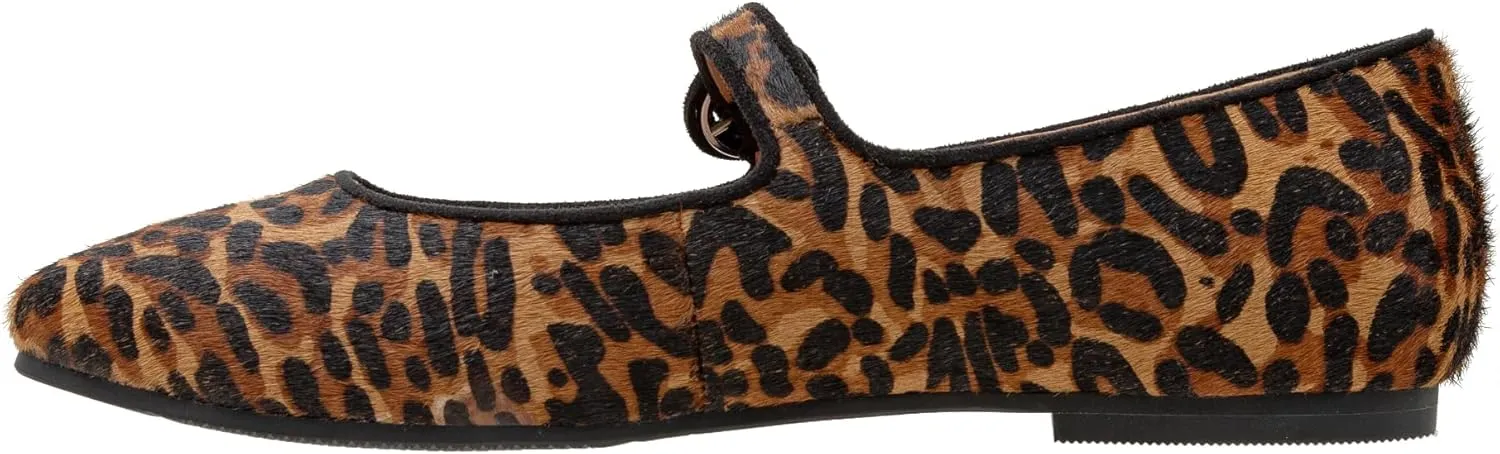Linea Paolo - Marley - Womens Nappa Leather Or Patent Mary Jane Ballet Flats