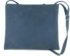 LONI Womens Hot Faux Suede Shoulder Bag Cross-Body Bag Flat with Zip-Top