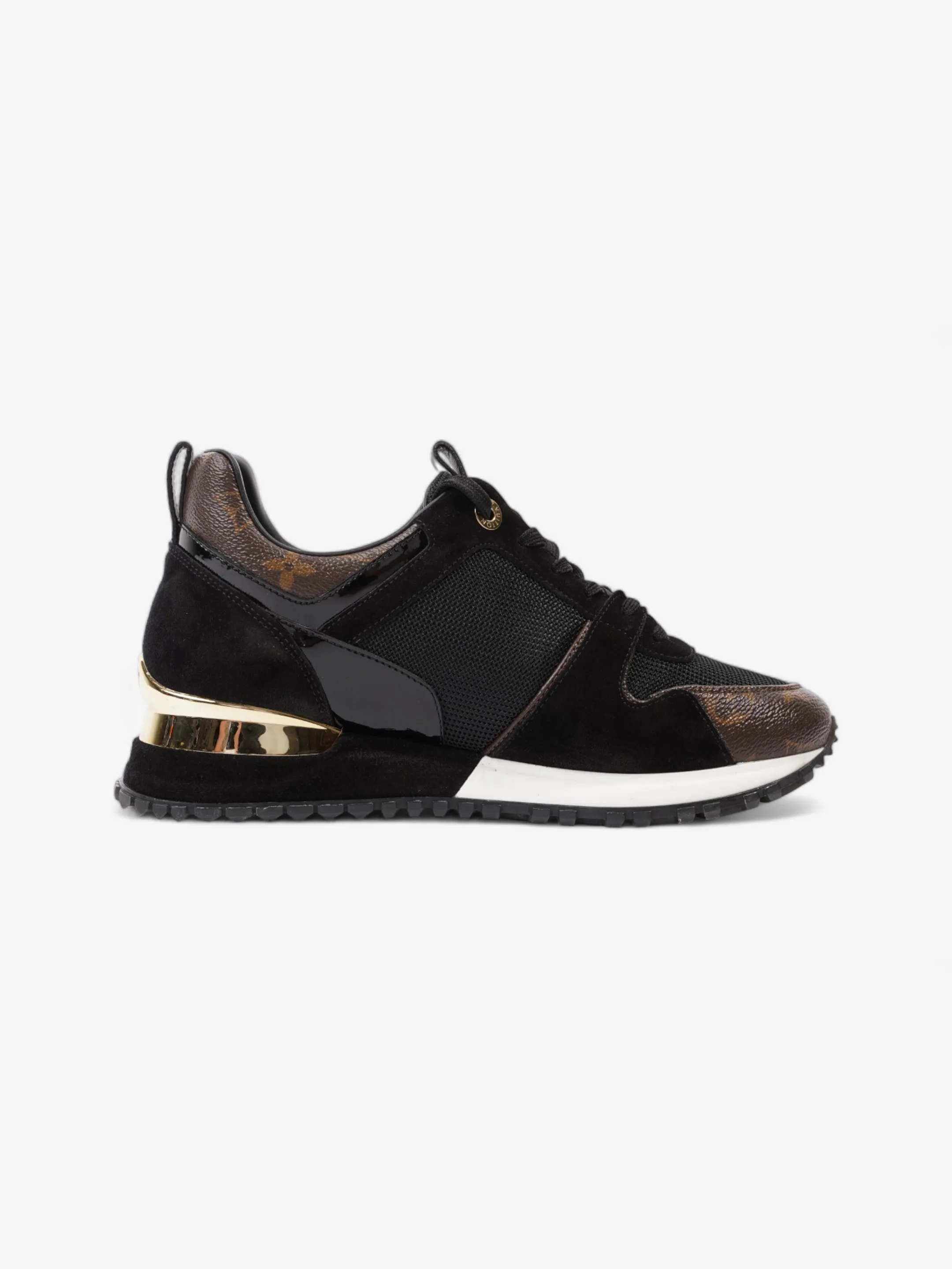 Louis Vuitton Run Away Trainer Black / Monogram Mesh EU 38 UK 5