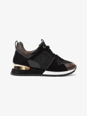 Louis Vuitton Run Away Trainer Black / Monogram Mesh EU 38 UK 5