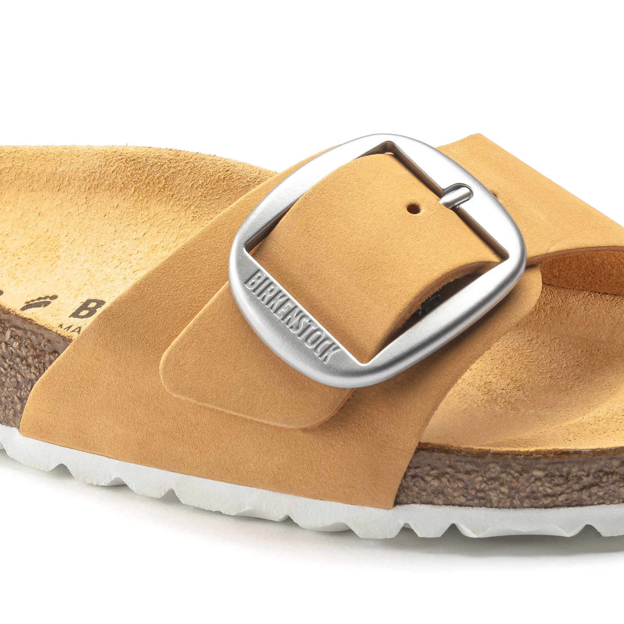 Madrid Big Buckle Nubuck Leather