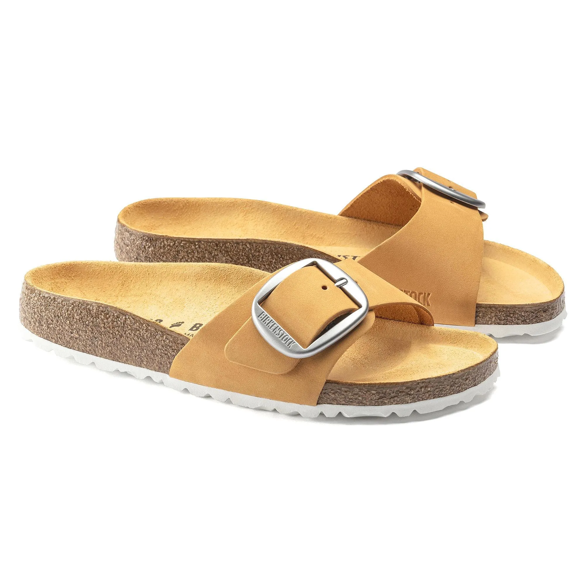 Madrid Big Buckle Nubuck Leather