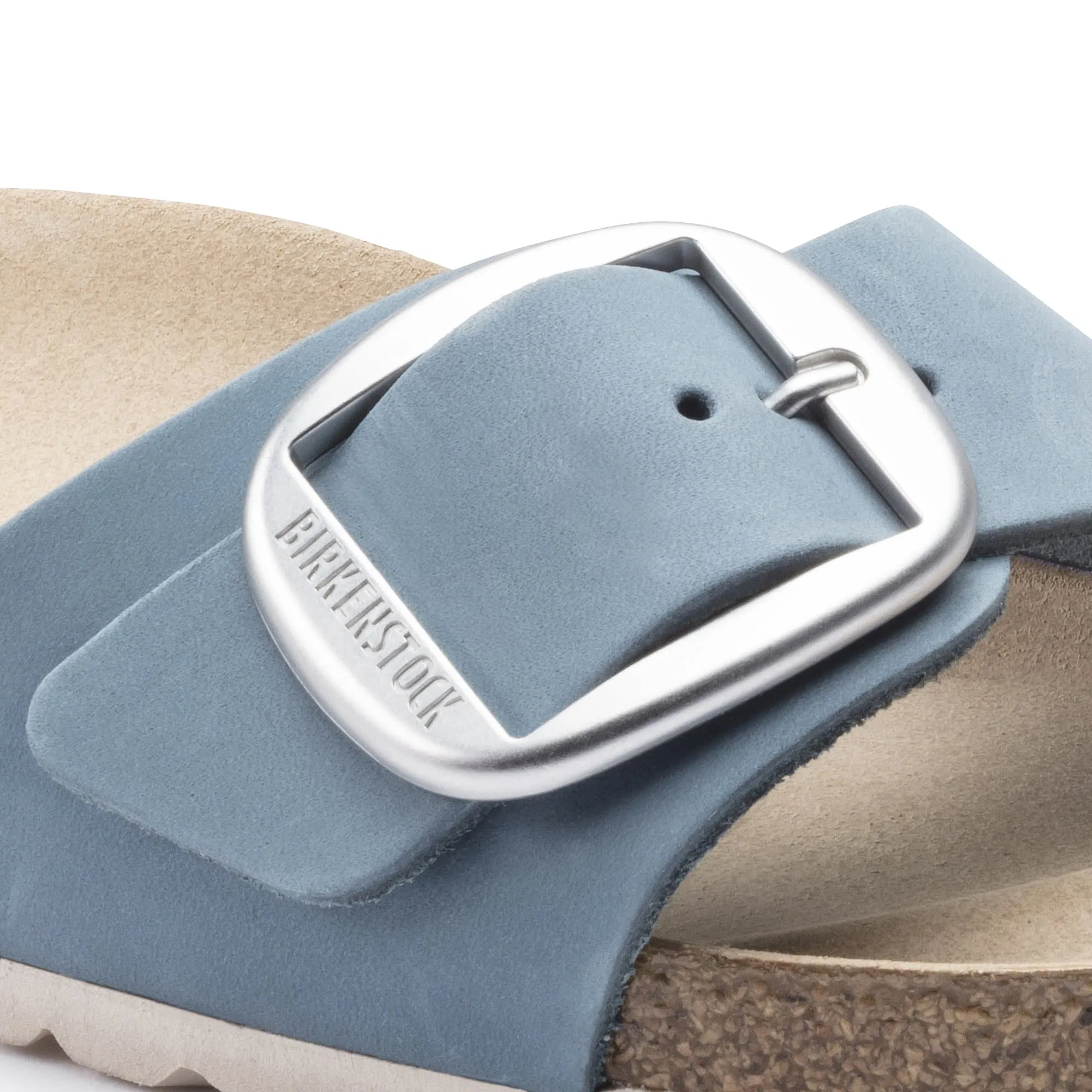 Madrid Big Buckle Nubuck Leather
