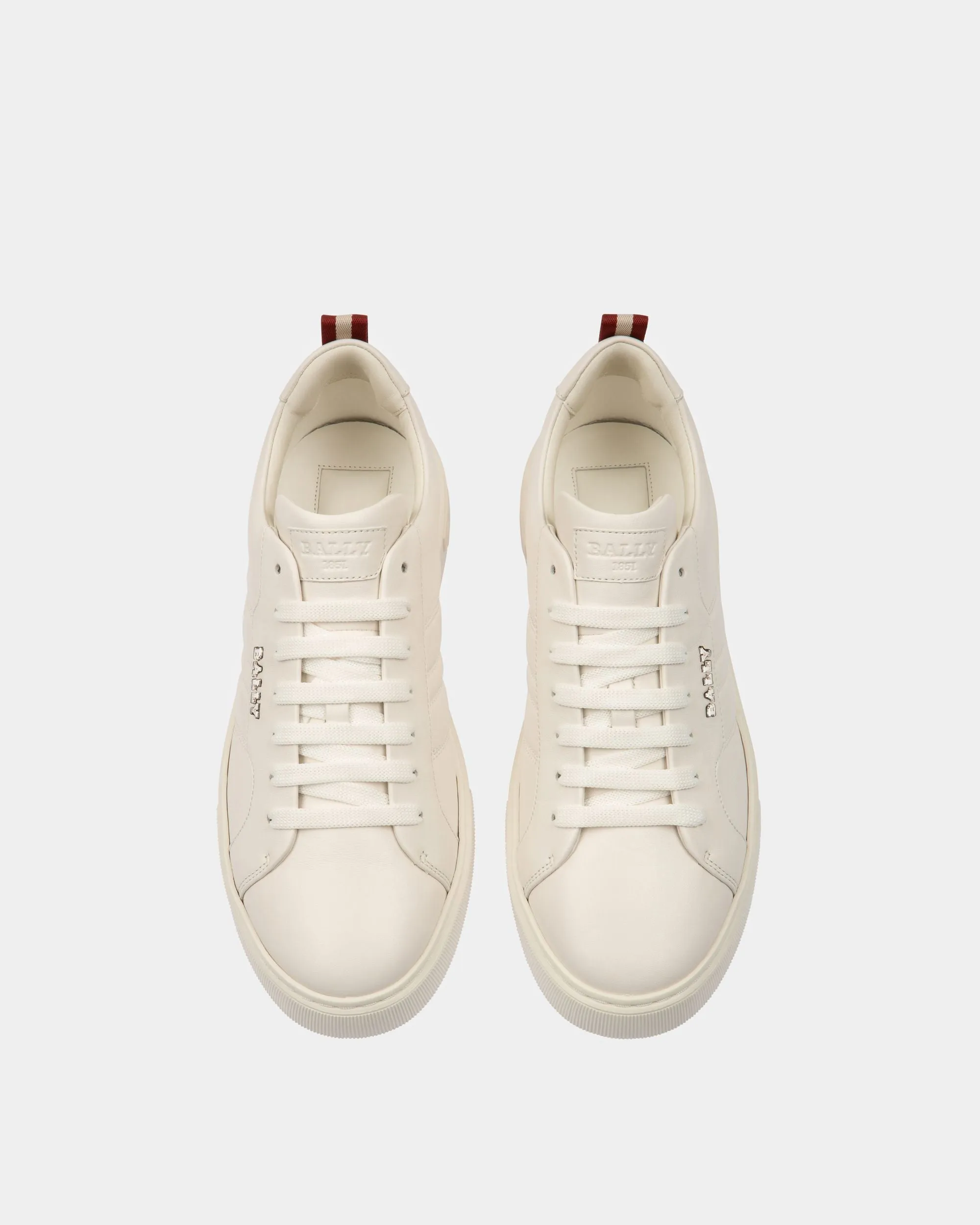 Maxim Leather Sneakers In White