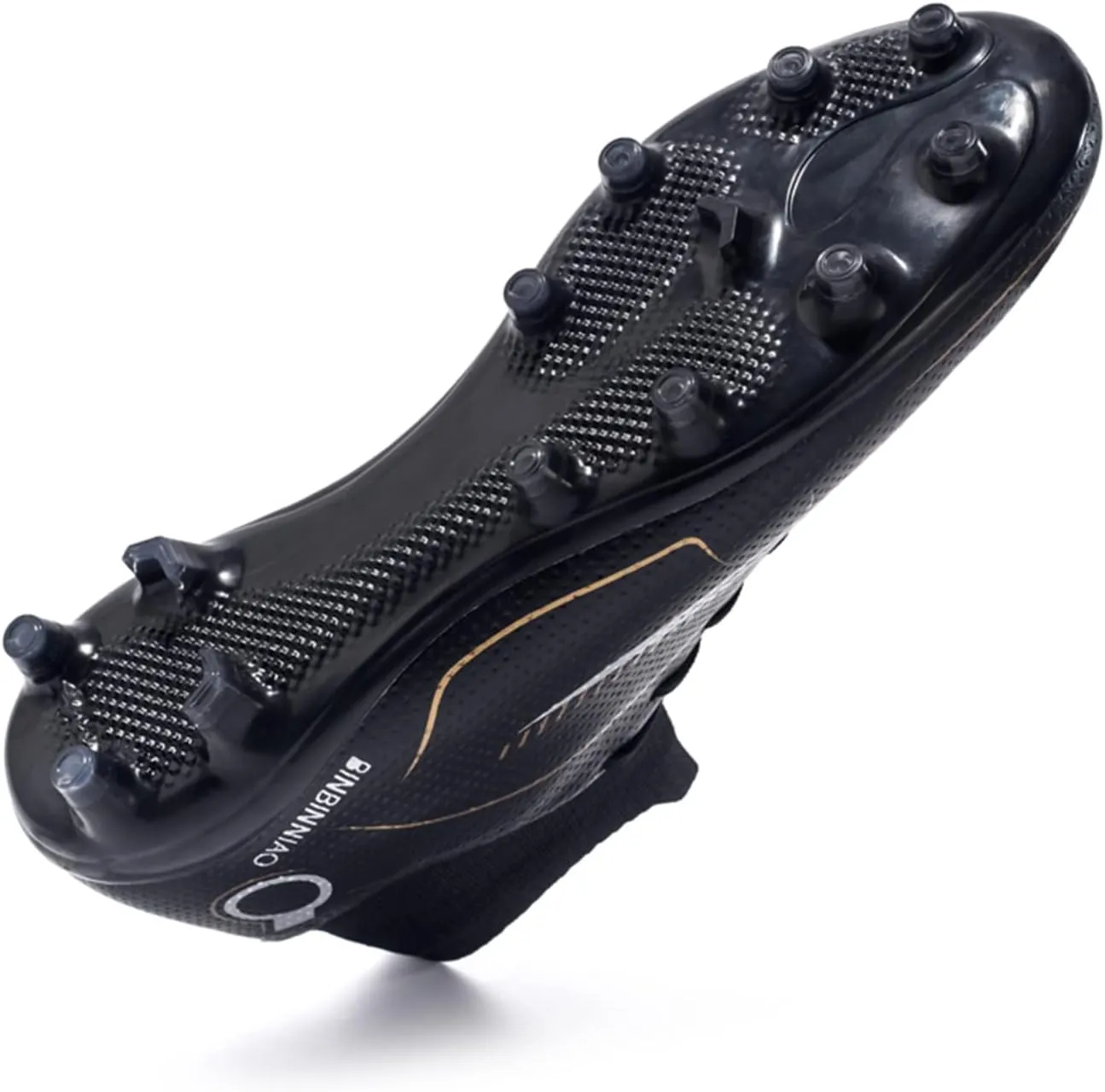 MDPCX Athletic Sports Football Shoes Men's Outdoor Football Shoes Track and Field Lawn World Team Running Sports Shoes Lightweight Breathable Non-Slip Shock-Absorbing Long Spikes Short Spikes