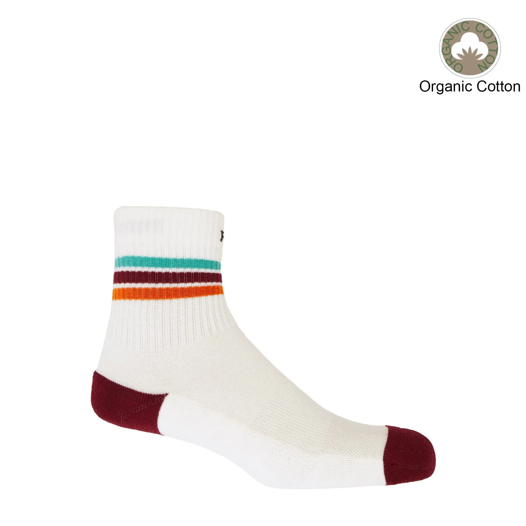 Men’s Orange Trainer Socks Bundle – Organic