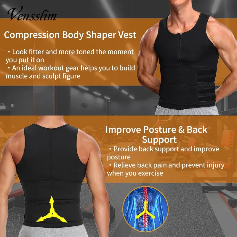 Men's Waist Trainer Vest
