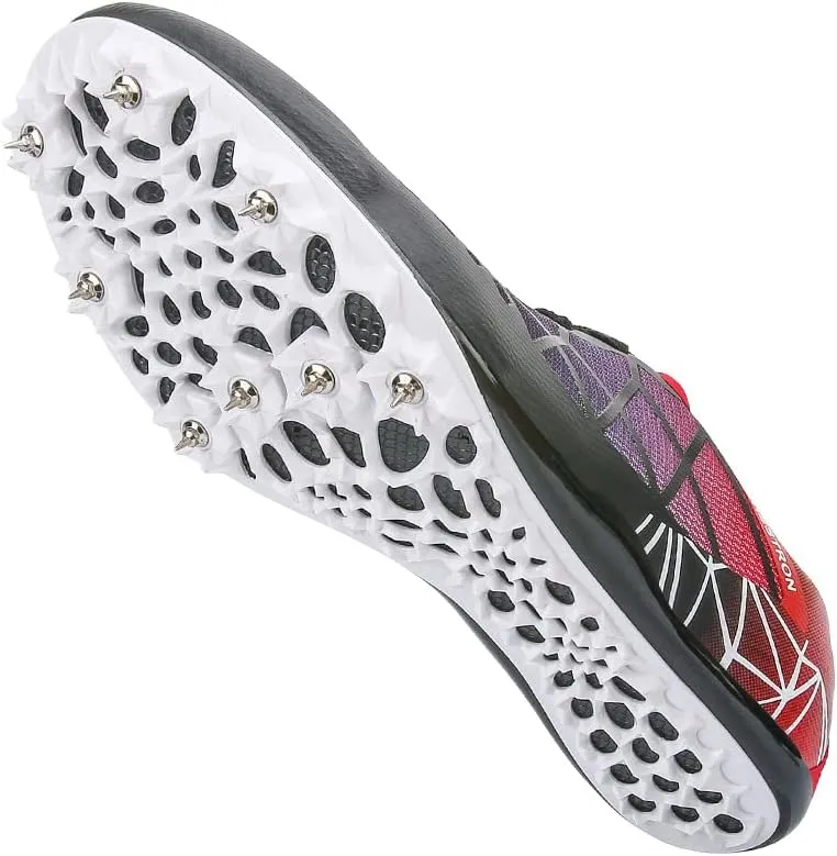 Mens Womens Boys Girls Spikes Athletics Racing Running Shoes Track and Field Sneaker …