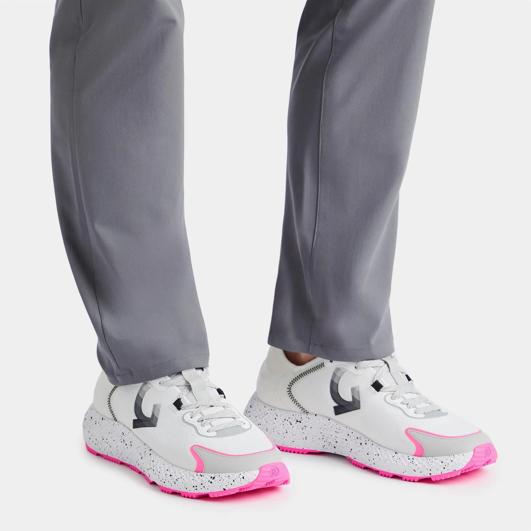 MG4X2 Stippled Knit Cross Trainer Golf Shoes Snow