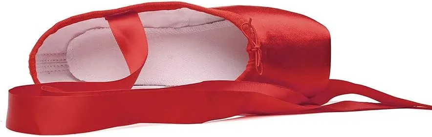 MSMAX Ballet Shoes for Women Ballerina Pointe Flats for Girls
