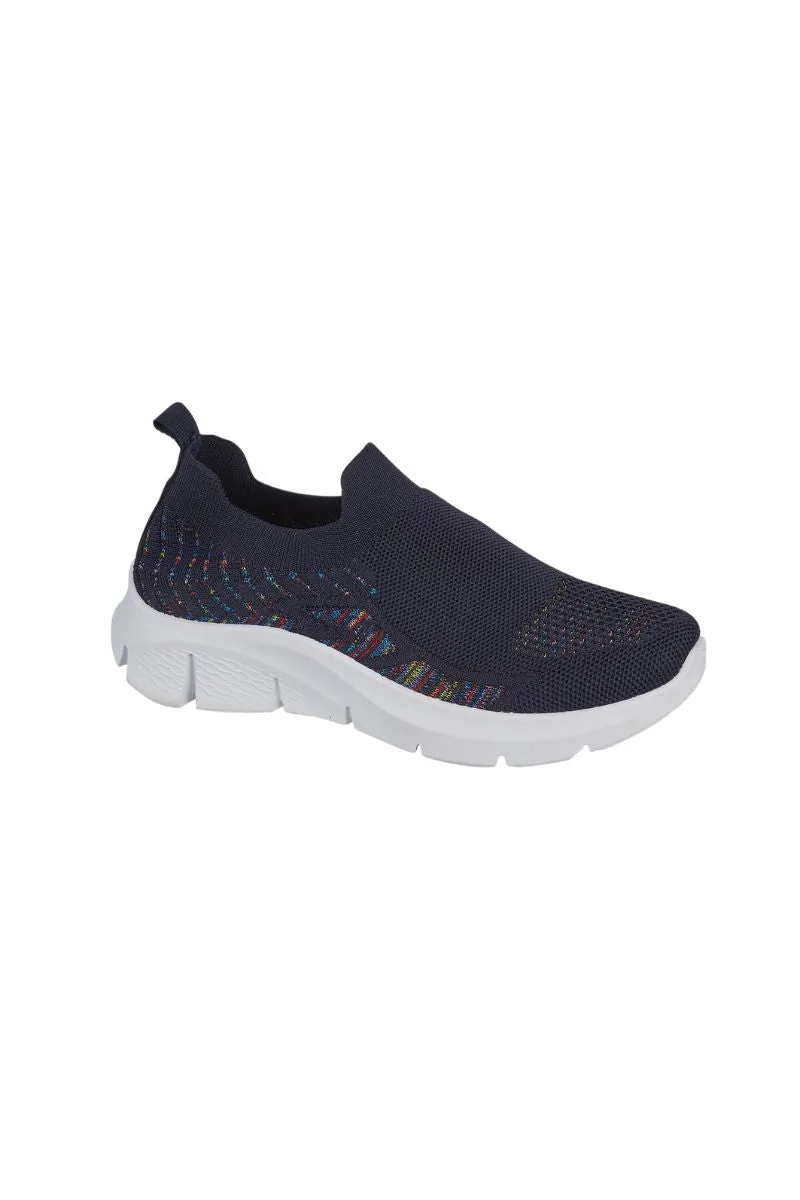 Multi Colour Stripe Mesh Trainer