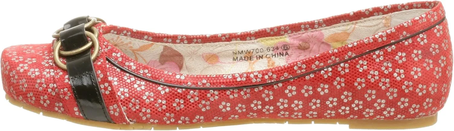 Naughty Monkey Women's Adam Ballet Flat