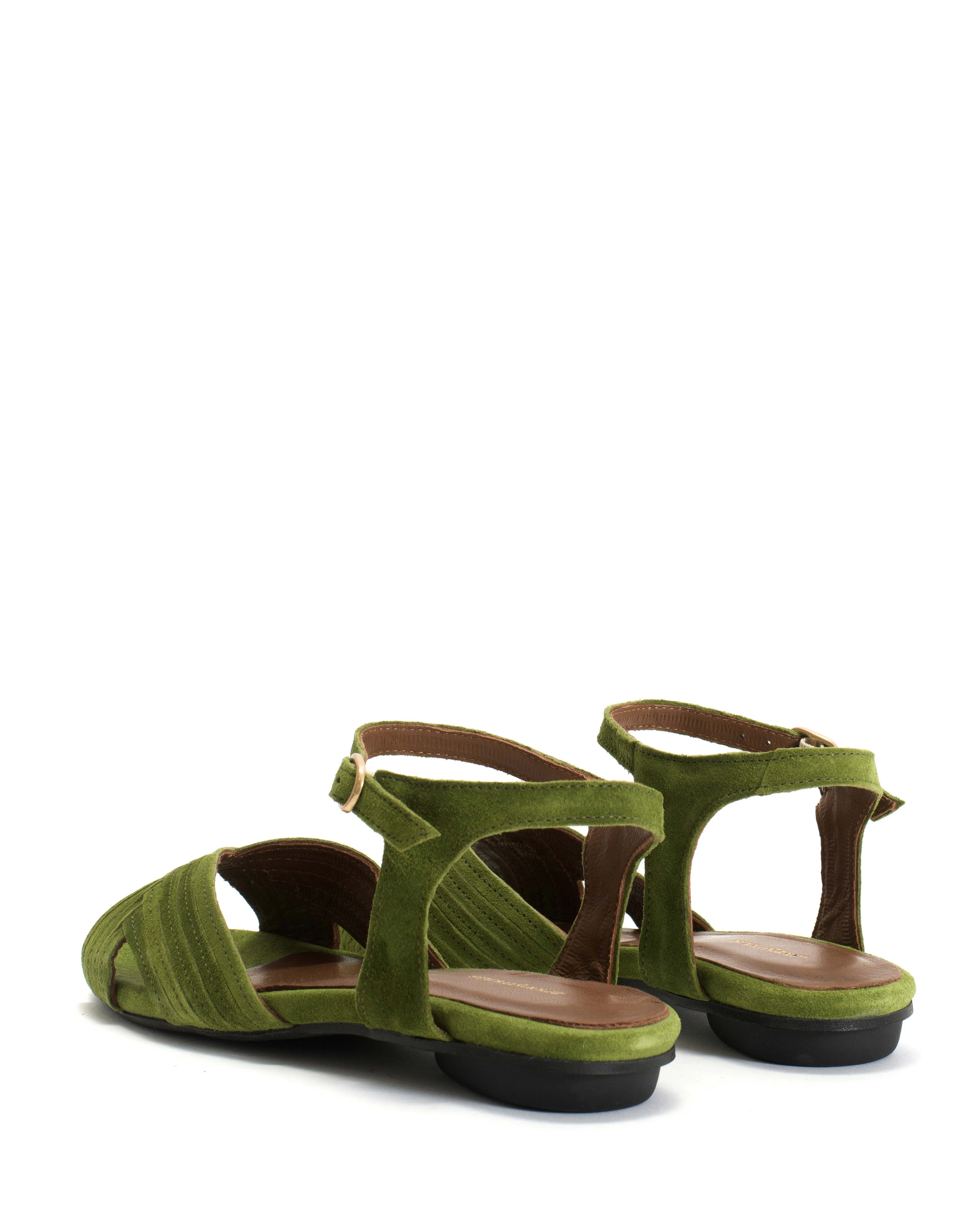 Niabi 10 Calf suede Grass green