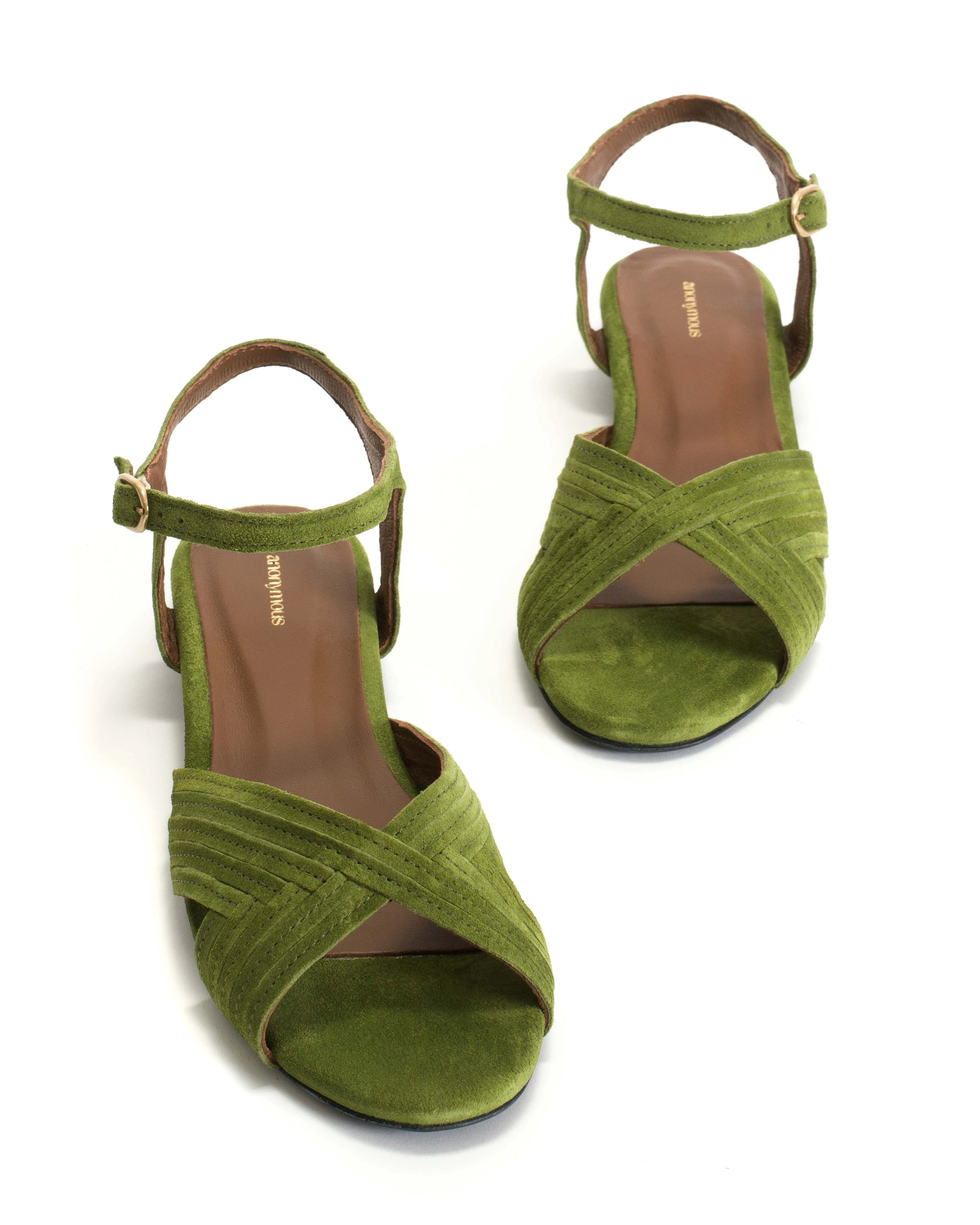 Niabi 10 Calf suede Grass green
