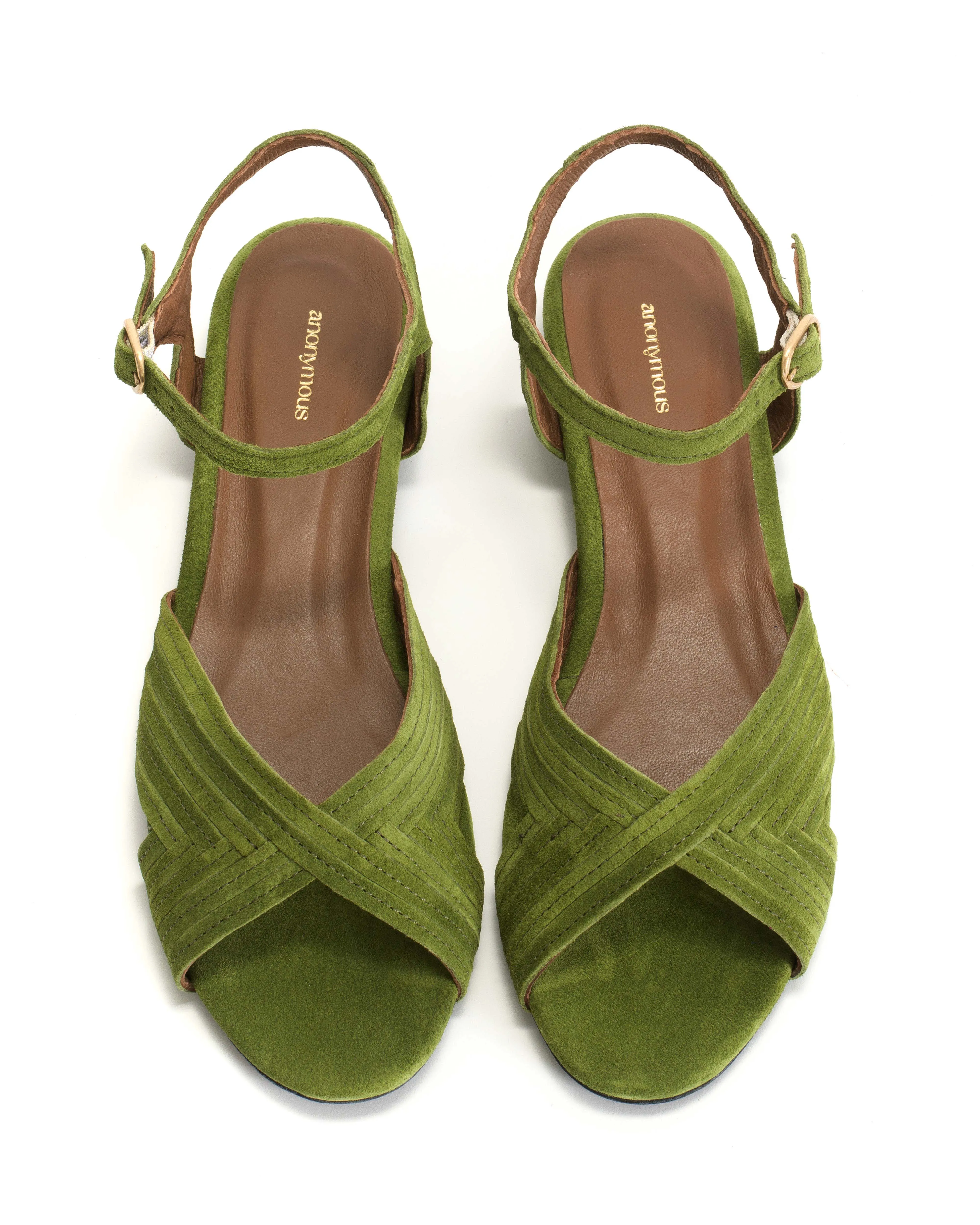 Niabi 10 Calf suede Grass green