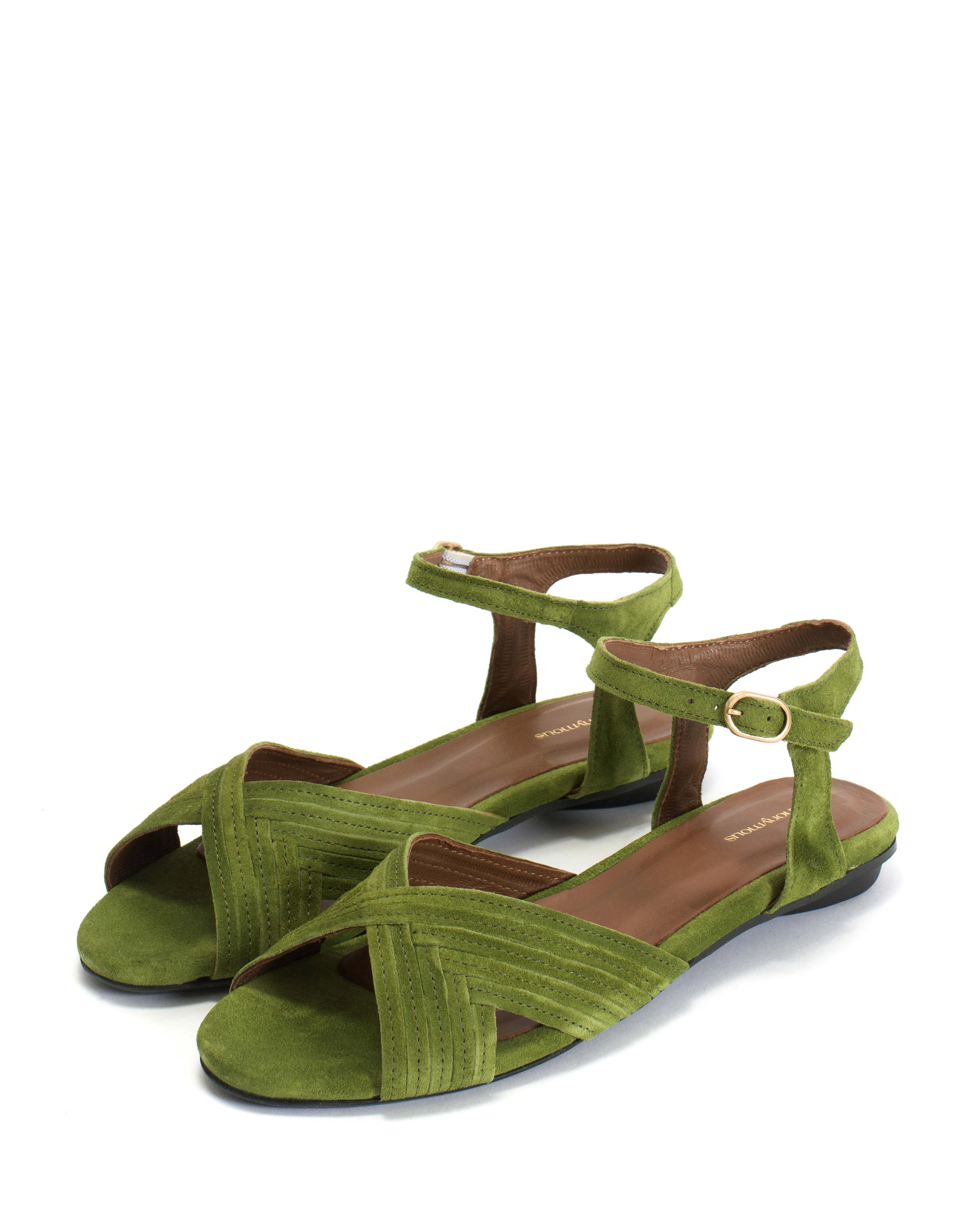 Niabi 10 Calf suede Grass green