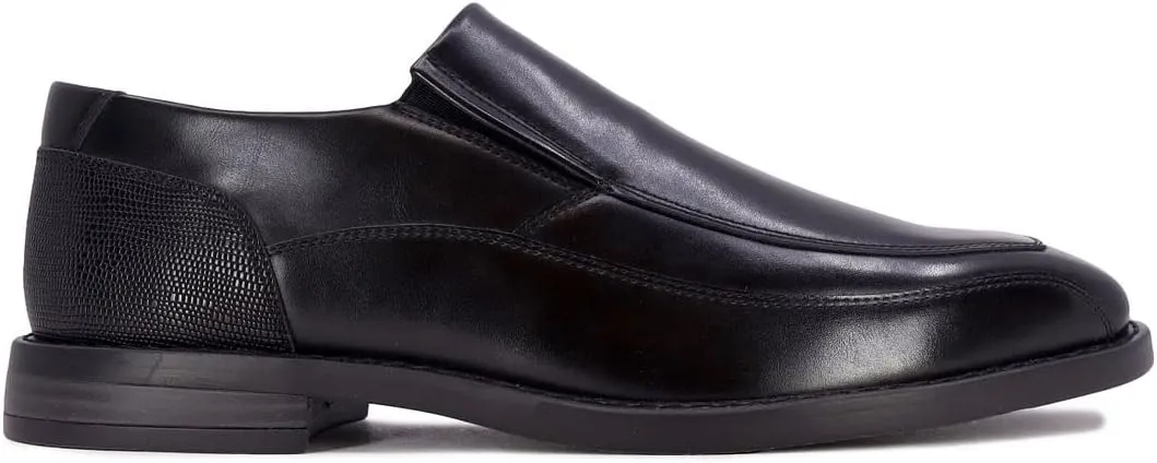 Nine West Men's Slip-On Loafer Formal Dress Shoe Square Toe Modern Bussiness Oxford Shoe