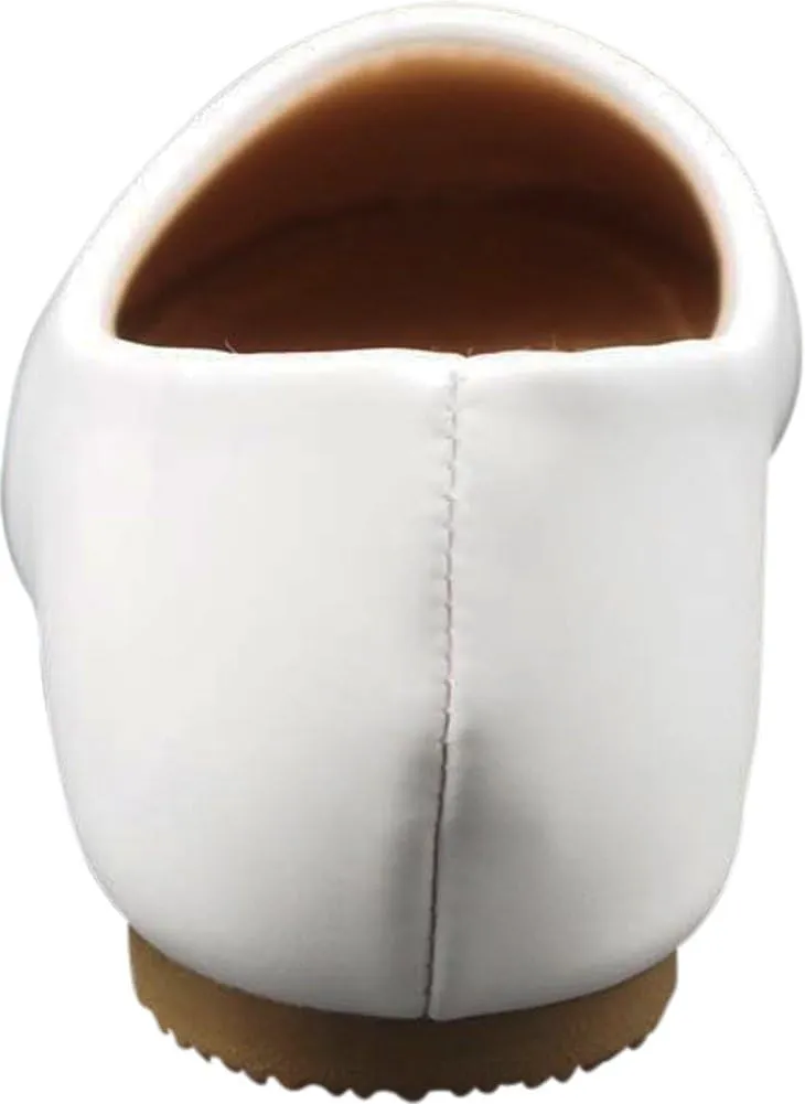 NORTY Girls Fashion Ballerina Ballet Slip On Flat Shoe Sizes Toddler to Big Kids Patent, Nubuck, Glitter