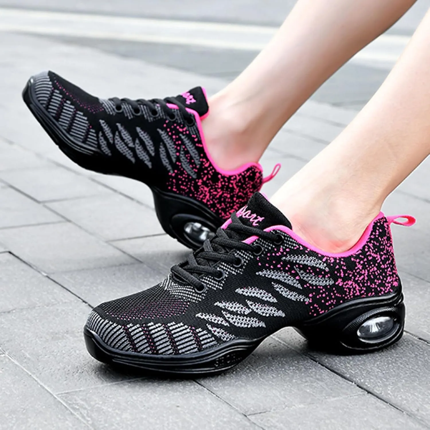 ONAIC Practice Ballroom Dance Shoes for Womens Tango Shoes for Social Beginner Salsa Latin Dancing Wedding Party