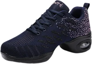 ONAIC Practice Ballroom Dance Shoes for Womens Tango Shoes for Social Beginner Salsa Latin Dancing Wedding Party
