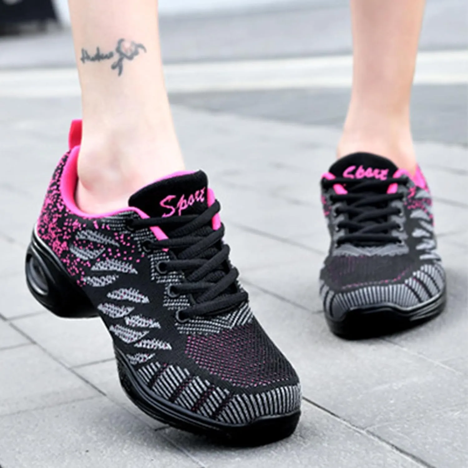 ONAIC Practice Ballroom Dance Shoes for Womens Tango Shoes for Social Beginner Salsa Latin Dancing Wedding Party