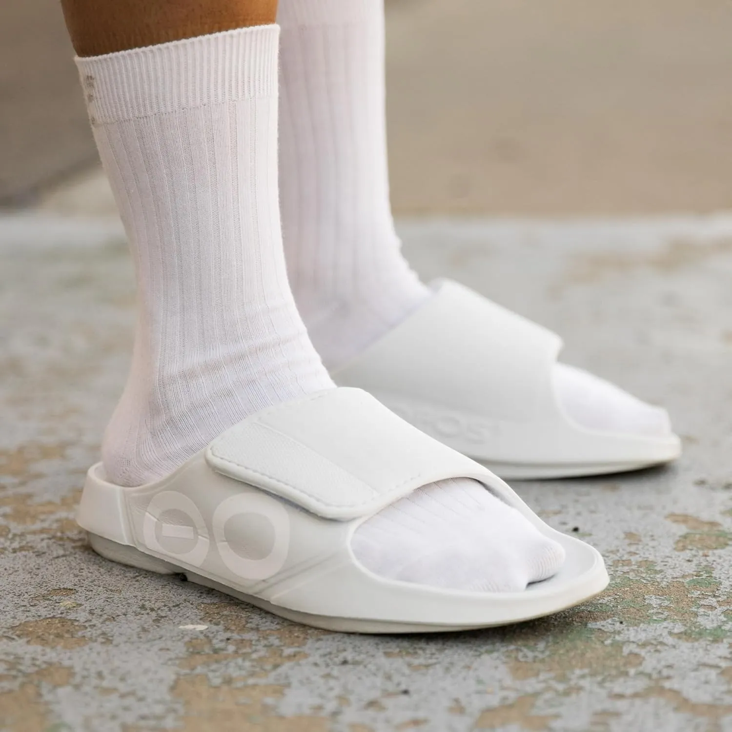 OOFOS Unisex-Adult Ooahh Sport Flex Slide Sandal