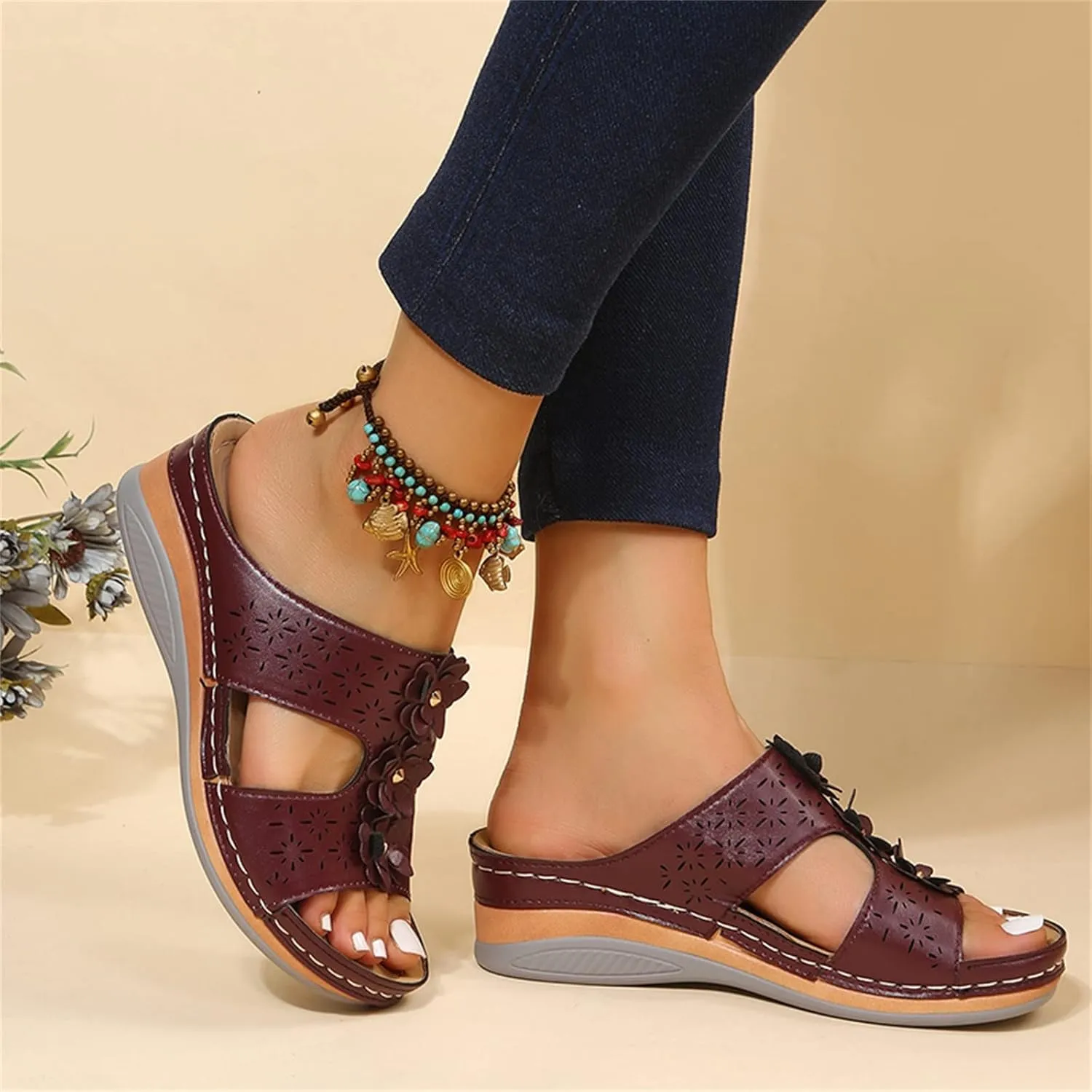 Ortho Walking Sandals for Women Sandals Women Dressy Summer Flat Gladiator Flat Sandals for Women Dressy Support Shoes for Women Extra Wide Walking Shoes for Women Black Shoes Women Dressy