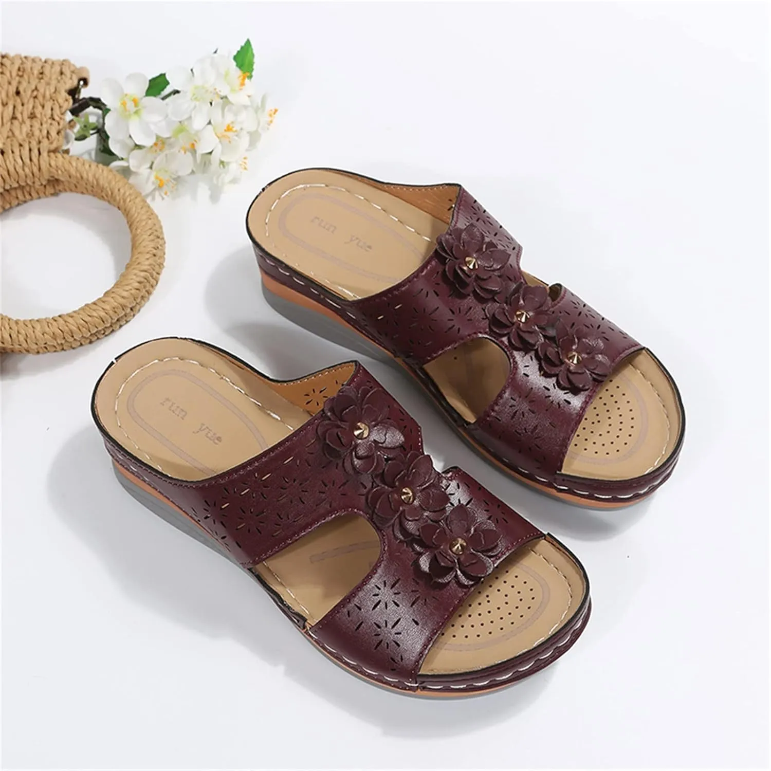 Ortho Walking Sandals for Women Sandals Women Dressy Summer Flat Gladiator Flat Sandals for Women Dressy Support Shoes for Women Extra Wide Walking Shoes for Women Black Shoes Women Dressy