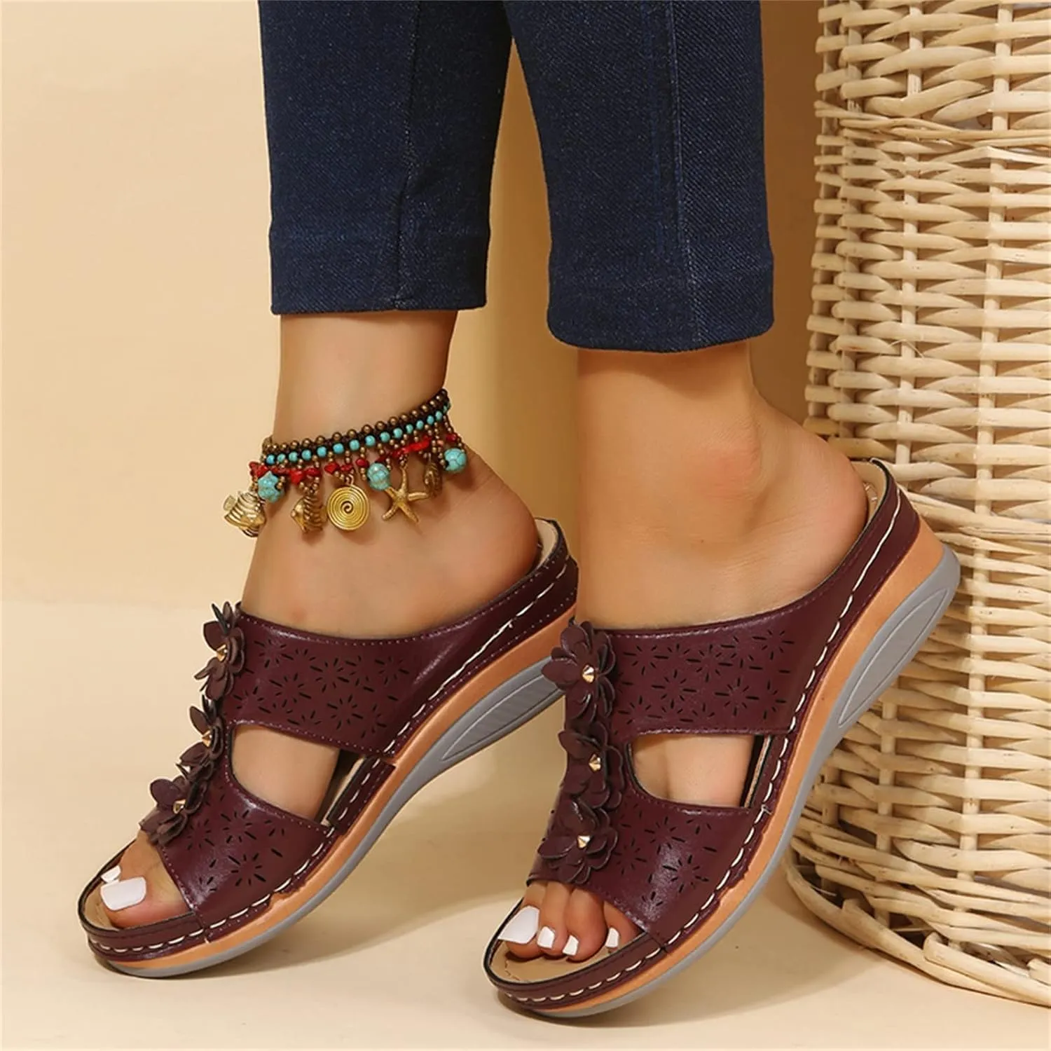 Ortho Walking Sandals for Women Sandals Women Dressy Summer Flat Gladiator Flat Sandals for Women Dressy Support Shoes for Women Extra Wide Walking Shoes for Women Black Shoes Women Dressy