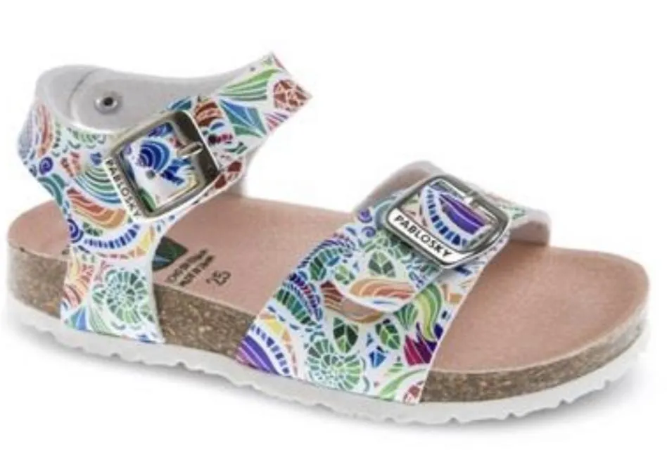 Pablosky Girls Buckle Strap Sandal 483300