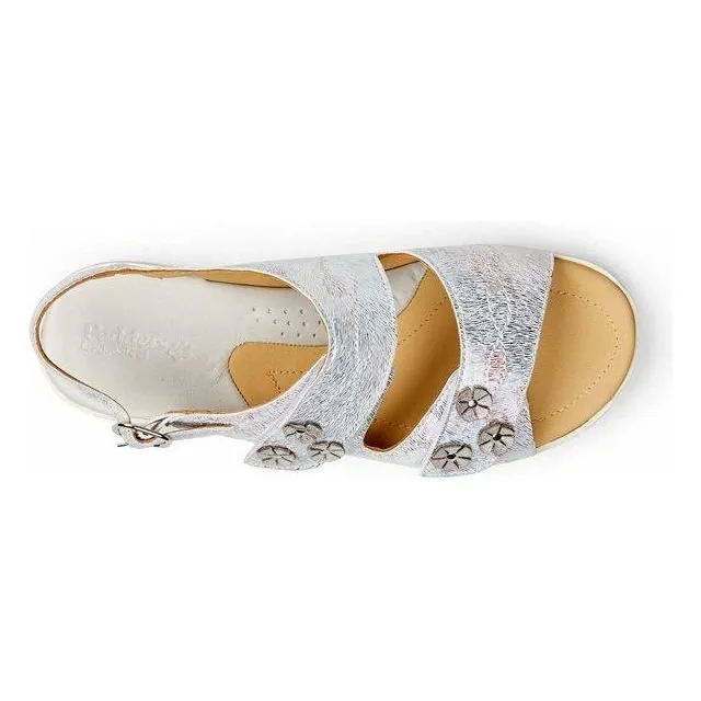Padders Snowdrop Sandals - White Rainbow