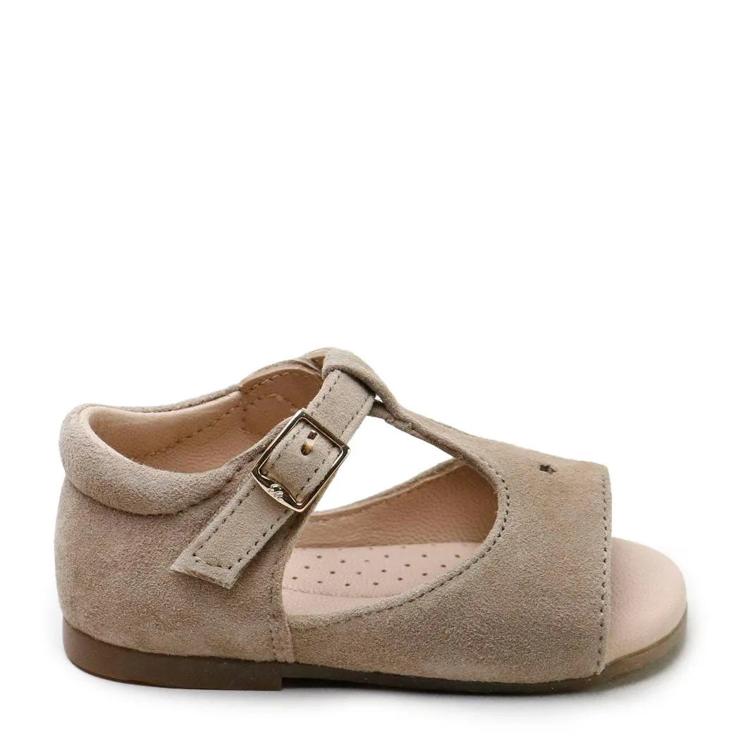 Papanatas Ante Suede Star Baby Sandal