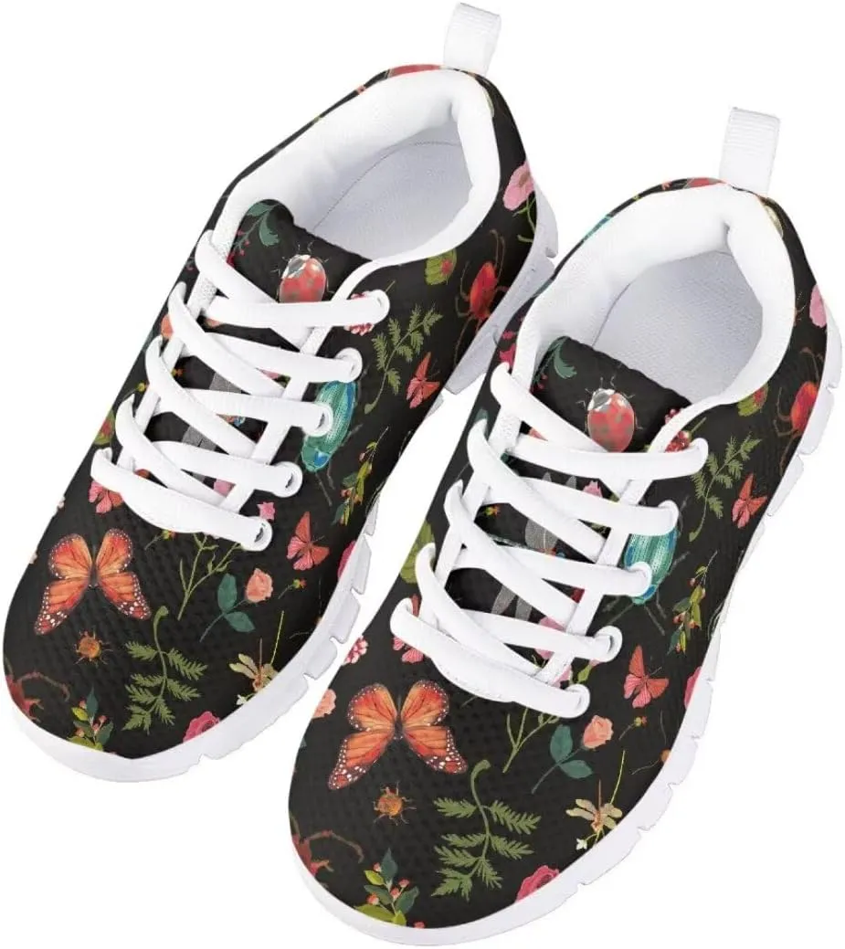 Pink Girls Sneakers Kids Lightweight Breathable School Athletic Running Walking Shoes