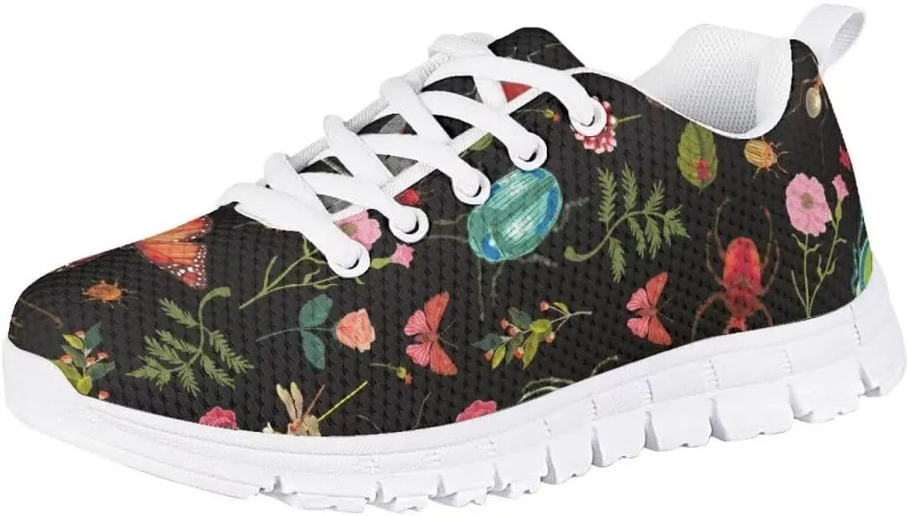 Pink Girls Sneakers Kids Lightweight Breathable School Athletic Running Walking Shoes