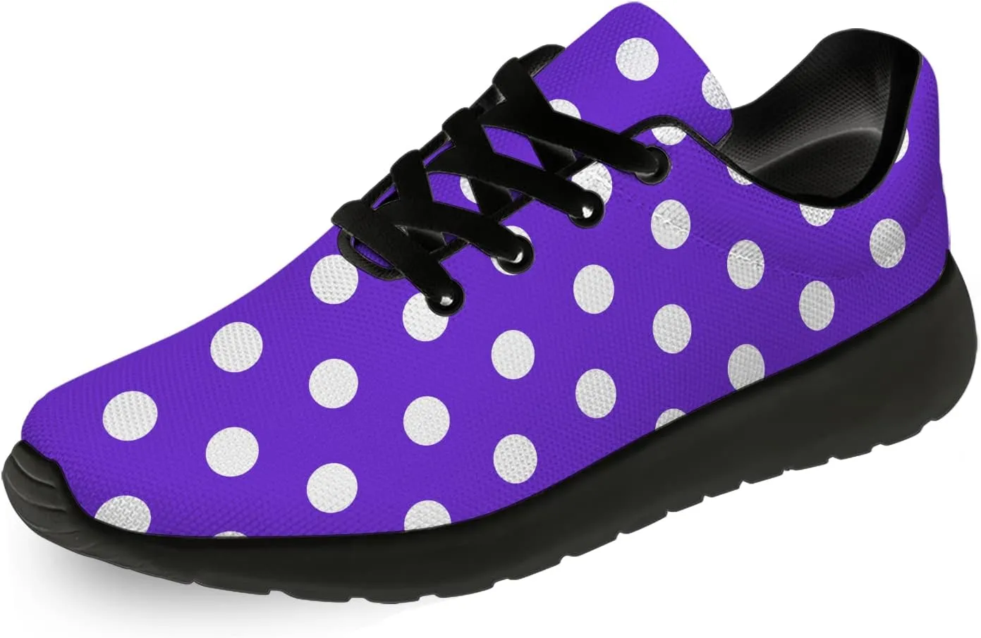 Polka Dot Shoes for Women Men Running Shoes Comfort Lightweight Walking Tennis Dots Sneakers Gifts