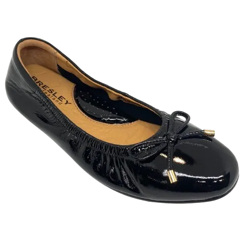Poncho Ballet  -  Black Patent