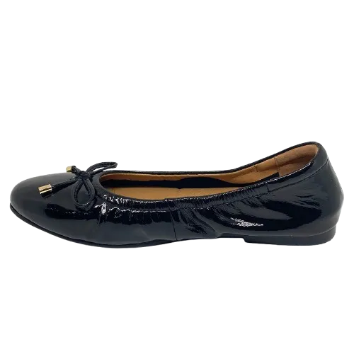 Poncho Ballet  -  Black Patent