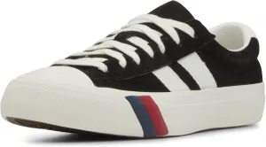 Pro-Keds Men's Royal Plus Classic Suede Sneaker, Black, 8