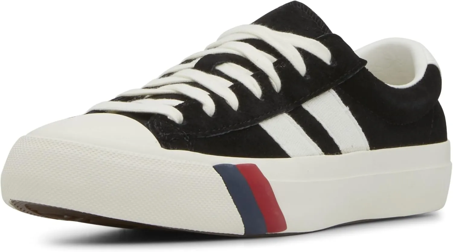 Pro-Keds Men's Royal Plus Classic Suede Sneaker, Black, 8