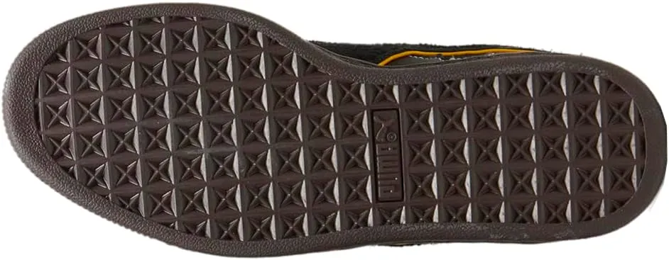 Puma Suede 1 Piece - Boys' Grade School Black/Dark Chocolate Black