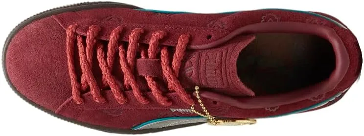 Puma Suede 1 Piece - Boys' Grade School (Team Regal Red Silver)