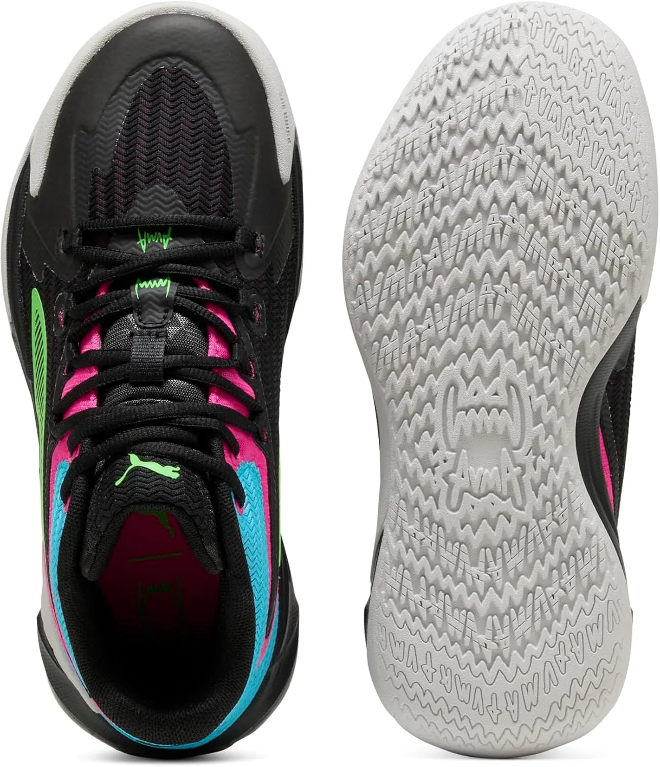 PUMA Unisex-Child Dagger Basketball Shoes Sneaker