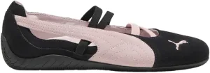Puma Womens Speedcat Ballet Suede Ballet Slip On Flats Casual - Black - Size 8 M