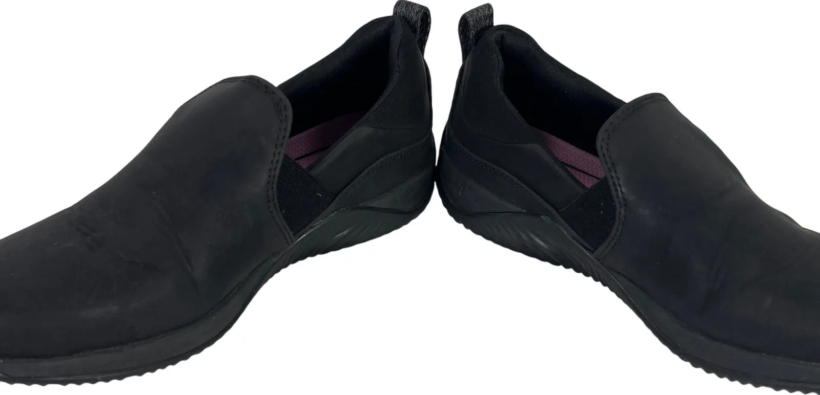 Ryka Women’s Black Echo Slip On Comfort Walking Loafers - 6.5