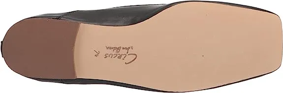 Sam Black Edelman Square-Toe Low-cost Teresa Detailed Ballet On Bow Circus Don't miss it By Flats Slip