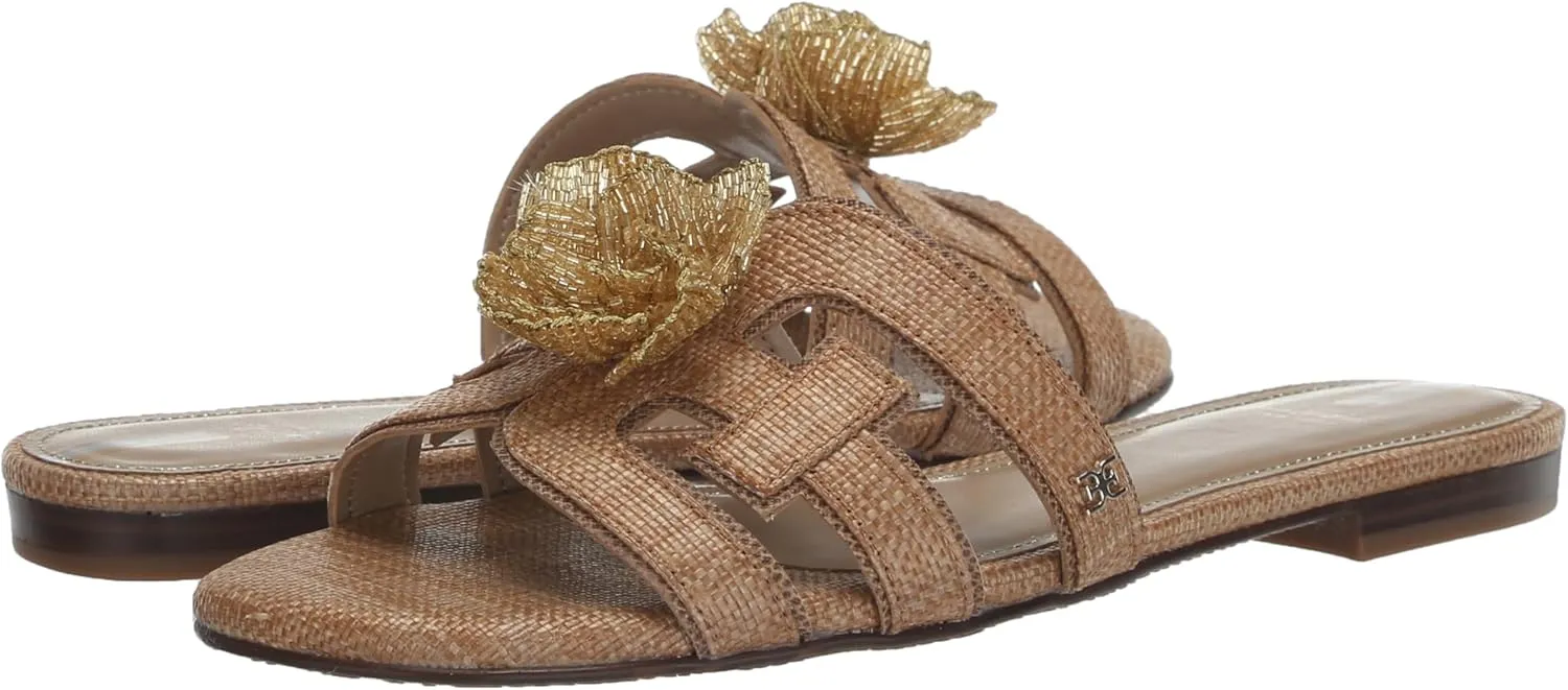 Sam Edelman Women's Bay Flora Flat Sandal